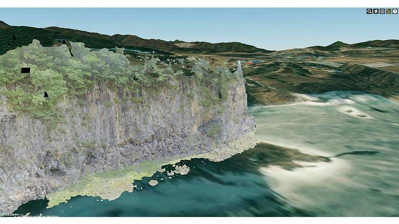 [VR/3D] 한탄강 아우라지 베개용...