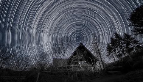 북쪽하늘의 일주운동